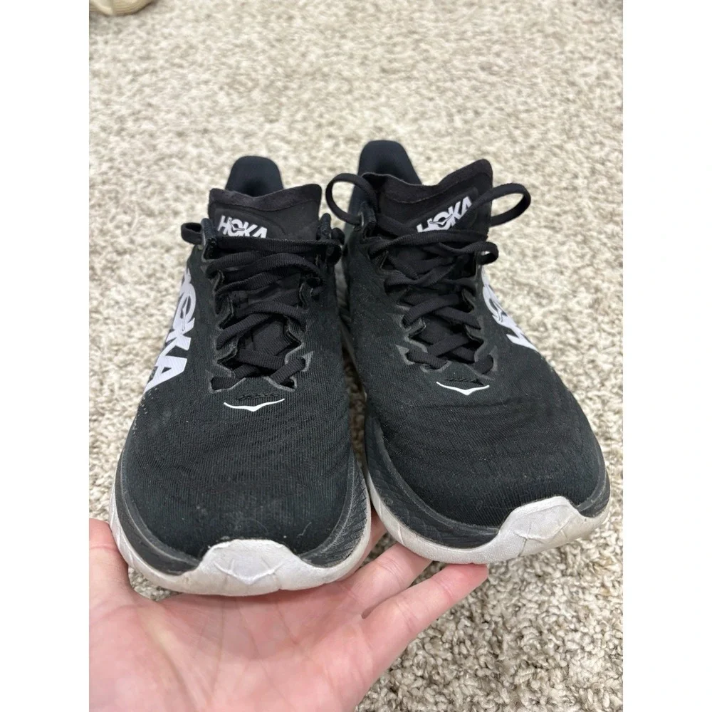 Hoka Mach 5 ProFly +Athletic Black Running Walking Shoes Womens Size 9B